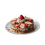 Nutella Indulgence Belgian Waffles 