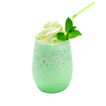 Classic Mint Choc Chip Ice Cream Milkshake 